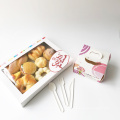 Disposable stylish small cake box with handle